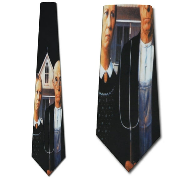 American Gothic Necktie Mens Tie