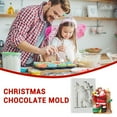 thumbnail image 1 of Fiudx Molde para Hornear Navideño, Diseño de Muffins para Hacer Tú Mismo, Material Suave y Flexible, Multiusos para Chocolate, Dulces y Gelatina, Herramienta de Cocina Festiva, Color Café, Tamaño 11, 1 of 4