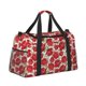 thumbnail image 2 of Fotbe Rose Flowers Bolsa de Viaje con Estampado, Bolsa de Fin de Semana para Mujer con Compartimento para Zapatos, Bolsa de Gimnasio con Bolsillo Húmedo, 2 of 7