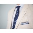 thumbnail image 2 of HAHDAXIA Essentiels de Gentleman Week-End Décontracté Blanc Poche Carré, 2 of 3
