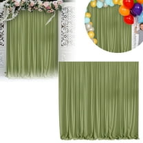 Sheer Tulle Backdrop Curtain Wedding Baby Shower Backdrop Bridal Shower Birthday Party Photo Background Home Decor Event Decorations Celebration Photography Fabric Display, 70x300cm