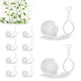 thumbnail image 1 of Easygou Fixed Plastic Plant Clips, Strong Adhesive Plant Climbing Clips, Invisible and Non-traceable Wall Fixing, Mounted Indoor and Outdoor Universal, 1 of 6