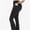 Black, variant on Womens High Waisted Yoga Pants with Pockets Seamless Flare Leg Bootcut Pants Athletic Casual Wear