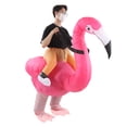 thumbnail image 2 of Disfraz inflable, disfraz de flamenco inflable, disfraz de flamenco impermeable, disfraz inflable de Halloween, verdadera excelencia, 2 of 8
