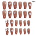 thumbnail image 2 of DIY Press on Nails - 24PCS Removable False Nails Artificial Nail Tip for Women, 2 of 8