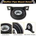 thumbnail image 4 of Soporte de Escape Muffler de Unique Bargains para Mercedes-Benz Vito W639 2003-2014, Reemplazo de Aislador de Soporte de Escape 6394100681 Metal Goma Negro 1 pieza, 4 of 6