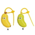 thumbnail image 4 of QualitChoice 6pack/lot Durable Banana Toothbrush Cover Waterproof Portable Convenient Hooks Included Banana Toothbrush Holder yellow, 4 of 6