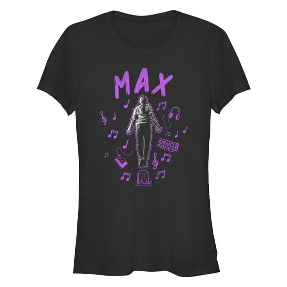 Netflix Junior's Stranger Things Floating Max Graphic T-Shirt
