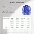 thumbnail image 6 of Zaldita Mens Latin Dance Shirt Long Sleeve Shiny Rhinestones Ballroom Dance Shirts Tops Royal Blue XL, 6 of 6