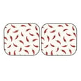 thumbnail image 7 of Naloa Chili 2 Piece Foldable Car Sun Shades, Car Windshield Sunshade, Front Window Sunshade for Car, Truck, SUV - Large, 7 of 7