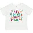 thumbnail image 3 of Inktastic My Mimi Loves Me Girls Girls Baby T-Shirt, 3 of 5