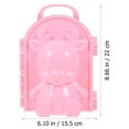 thumbnail image 2 of GARVALON 2Pcs Snow Maker Clip Plastic Pink Winter Outdoor Activities Snow Clip, 2 of 7