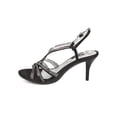 thumbnail image 4 of New Women Cathy Din Abbey-4 Glitter PU Rhinestone Slingback Stiletto Sandal, 4 of 6