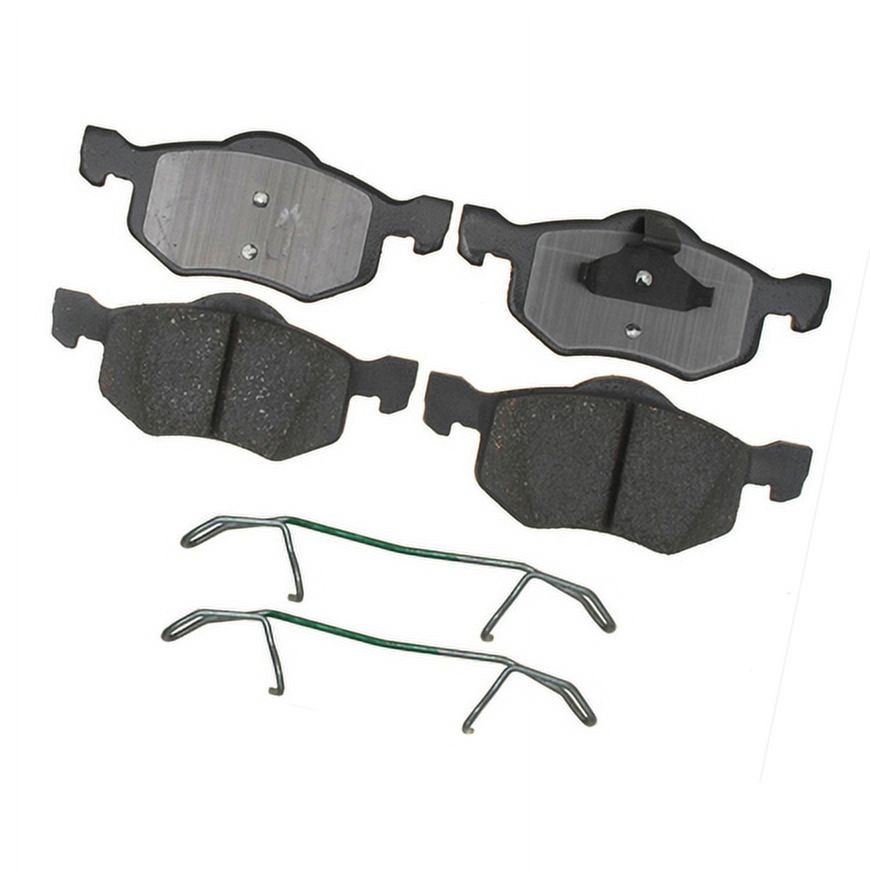 Acdelco 17D843CH Disc Brake Pad Set   Front, Bonded, Ceramic, Original Part