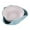 Blue, variant on Uioepy Collecting Snack Bowl Double Dish Serving Bowl Pistachio Bowl Double Dish PP Snack Bowls Candy Bowl with Food Waste Snack Serving Bowl for Home and kitchen Pink, 1*Fruit plate
