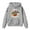 Grey, variant on Weebloom Girls Boys Halloween Hoodie Winter Hooded Sweatshirt With Pumpkin Print Warm Fleece Pullover Cozy Kids Ages 4-14 Hoodies 4-5 Years