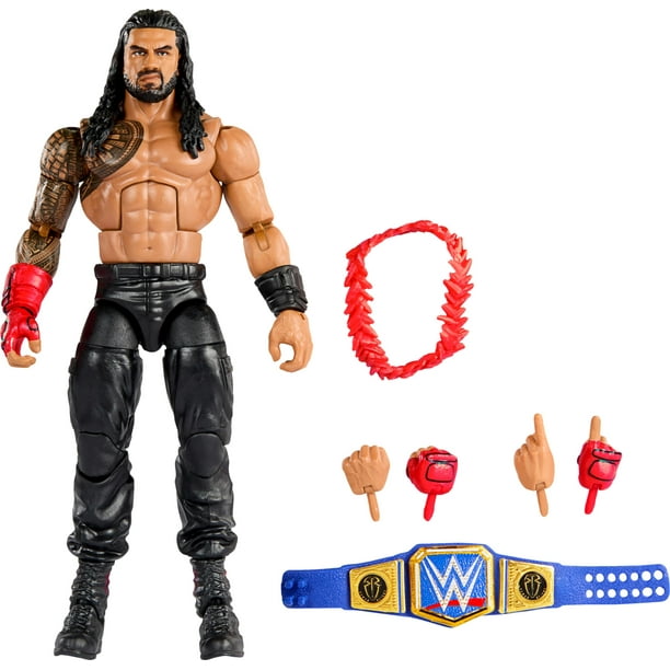 Figura de acción Mattel WWE Roman Reigns Elite Collection 6 pulgadas
