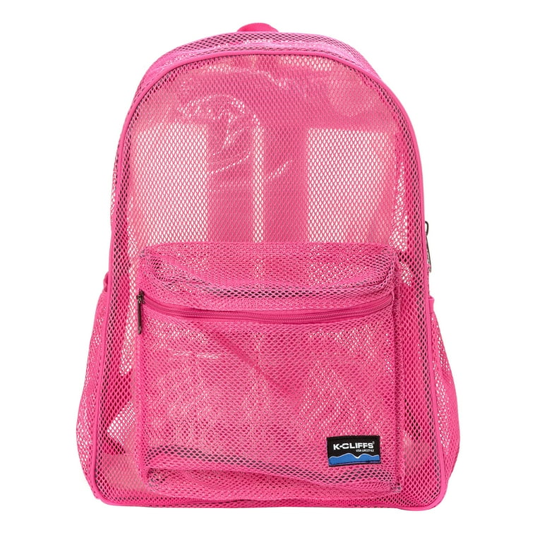 K-Cliffs Mesh Backpack - Heavy Duty Student Bookbag - Walmart.com