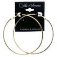 thumbnail image 2 of Mi Amore Hoop-Earrings Gold-Tone/Pink, 2 of 2
