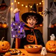 thumbnail image 4 of 10Pcs Halloween Treat Bags for Kids, Drawstring Candy Bags Goodie Bags, Exchange Classroom Gift bag for Halloween Party Favors Decorations Supplies, 4 of 8
