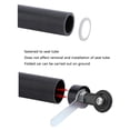thumbnail image 3 of Rueda de empuje ANGGREK para tija de sillín plegable de bicicleta aleación de aluminio goma Universal alta resistencia, 3 of 8