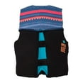 thumbnail image 2 of HYPERLITE Teal Indy Youth Girl’s Watersport Harmonized Lifevest, 65 to 90 Pounds, 2 of 5