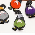 thumbnail image 3 of Yuarrent Muñecas de Halloween, muñeco de gnomo enano portátil, decoración colgante, juguetes bonitos, respetuosos con la piel, exquisito juguete sin Kits de decoración para fiestas Violeta Yuarrent HA070507-02, 3 of 6