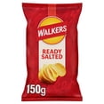 thumbnail image 5 of Walkers Legendary Ready Salted Potato Crisps 150g, Imported from Britain, 5 of 5