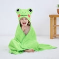 thumbnail image 5 of 47 x 27 inch Fits 0-10Y Baby Kids Cartoon Hooded Baby Towel - Soft Bath Towel with Animals Ears - Ultra Absorbent, Baby Bath Shower Gifts for Boy and Girl Beach, 5 of 7