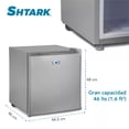 thumbnail image 4 of FRIGOBAR CUORY SHTF46LP 1.6 PIES DE 46L 127V PLATA, 4 of 7