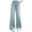pants for teens ID3 Blue, variant on KEXE Jeans For Girls 10-12 Girls Clothes Size 14-16 Girls Jeans Denim Elastic Wasit Wide Leg Baggy Pants Kids Clothes 13-14 Years Blue