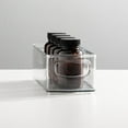 thumbnail image 5 of iDesign Plastic Stackable Pantry Bin with Handles, Set of 4, Clear, Made in USA, 5 of 7