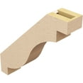thumbnail image 5 of Ekena Millwork 3"W x 14"D x 14"H Copenhagen Rough Cedar Woodgrain TimberThane Knee Brace, Primed, 5 of 6