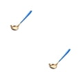 thumbnail image 2 of Reemplazo de cuchara para salsa Billuyoard Acero Inoxidable Pulido Oro Azul 2Conjunto, 2 of 6