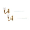 thumbnail image 4 of Milaget 2 Pcs Lampe Suspendue Simulation Déco pour Maison de Poupée Salon Mini Lampe Jouet D, 4 of 9