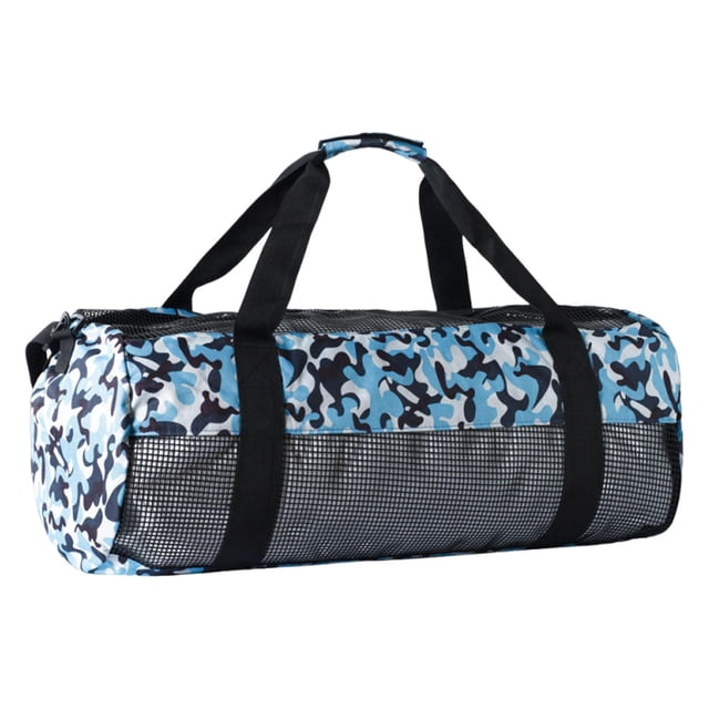 harper Scuba Diving Gear Storage Bag Durability Waterproof Practical Large Capacity Leopard Print Blue