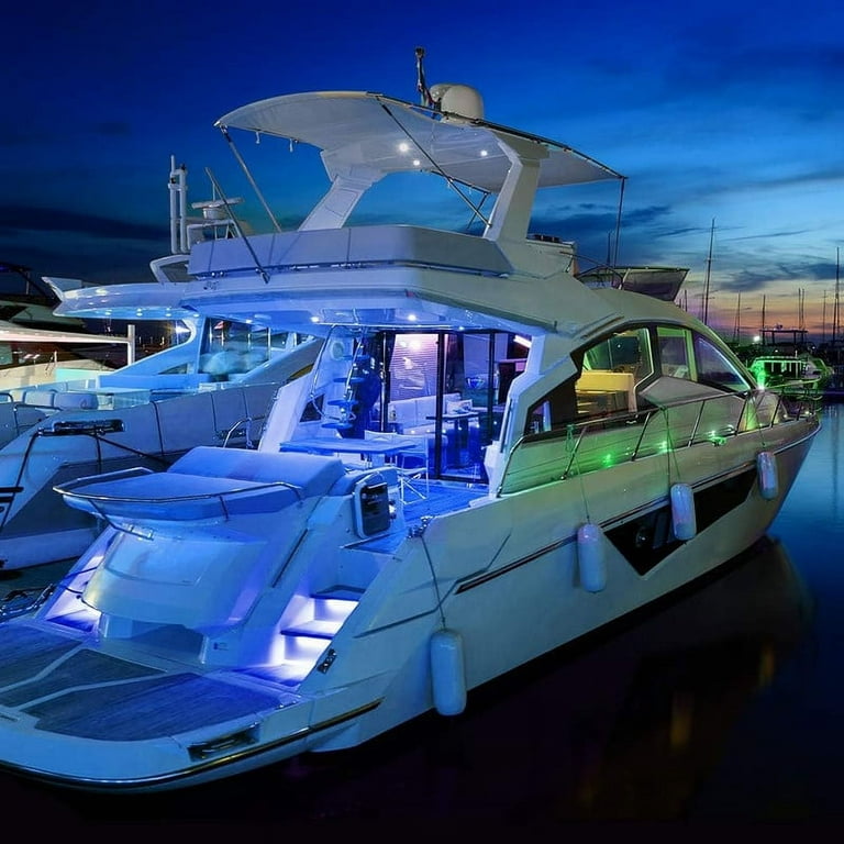 Led Boat Lights, 12V 5M/16.4FT Waterproof Marine LED Strip Light