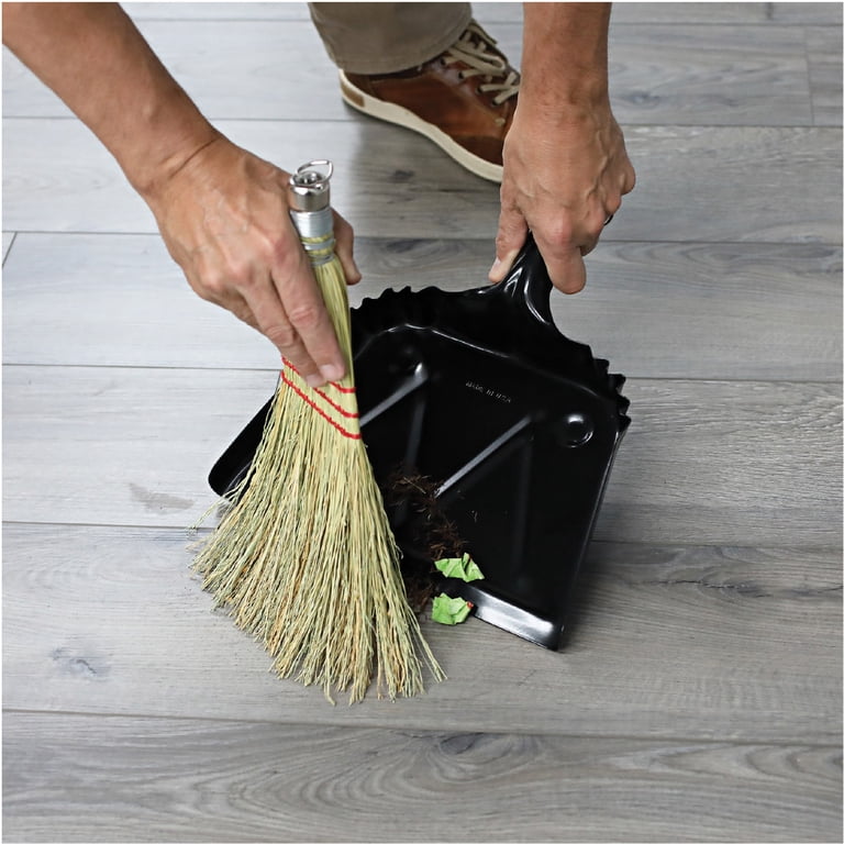 Genuine Joe Whisk Broom, Model 80161, Industrial Dust Sweeper