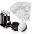 thumbnail image 4 of 100PCS 62MM Disposable Coffee Capsule Seals Foils Cream Foam Coffee Filter Lid Sticker for Vertuo, 4 of 6