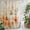 White, Cream, Coral, Charcoal, variant on Fall Pumpkin Shower Curtain - Water Repellent Fabric Shower Curtains Washable, Thanksgiving Harvest Leaves Floral Rustic Khaki Decorative Polyester Cloth Bathroom Curtains Modern Bath Decor 36"x72"
