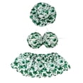 thumbnail image 4 of Porch Goose Summer Outfit 3 Piece Floral Print Set with Sun Hat Bikini Top and Skirt Fits 19-23 Inch Geese for Front Porch Patio Decor, 4 of 6