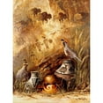 thumbnail image 3 of Lee, James 19x24 Black Modern Framed Museum Art Print Titled - Pots and Quails, 3 of 5