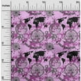 thumbnail image 2 of oneOone Polyester Lycra Purple Fabric Travel Quilting Supplies Print Sewing Fabric By The Yard 56 Inch Wide, 2 of 6