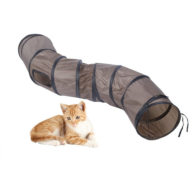 Juguete para gatos, juguete para gatos, juguete para túneles, forma de gato, juguete para túneles, mejora tu experiencia
