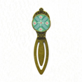 thumbnail image 1 of Green Wheat Mexico Totems Ancient Civilization Bookmark Retro Office Label Page Marker, 1 of 4