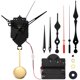 thumbnail image 2 of Kit de reloj con mecanismo de melodía y timbre con mecanismo de péndulo de cuarzo y 3 unidades con 9 pares de manecillas, 2 of 3