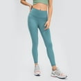 thumbnail image 6 of GEWSEY High Waisted Yoga Leggings for Women 25'' Ultra Soft Workout Pants Squat Proof Athletic Legging for Running (Mint Green, XXL), 6 of 6