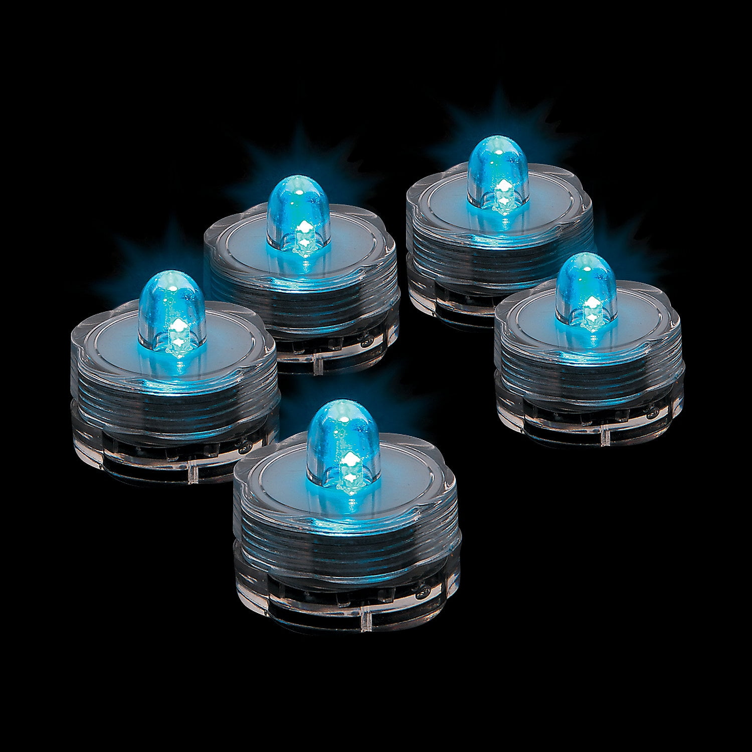Turquoise Led Underwater Light Home Decor 12 Pieces