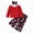 H226-Black, variant on TOWED22 Toddler Girl Birthday Outfits Graphic Print Crew Neck Long Sleeve Sweatshirts Top Long Pants 2Pcs Baby Girl Clothes,Red,1-2 Y