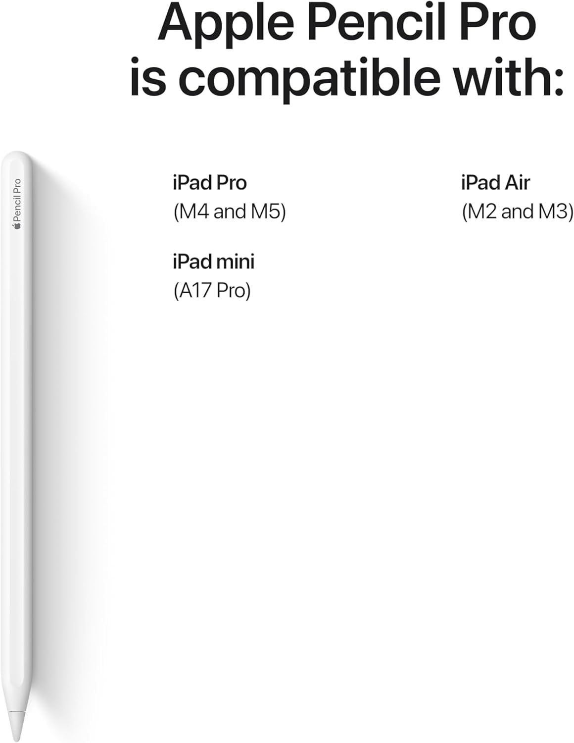Open Box Apple Pencil Pro - White - Walmart.com